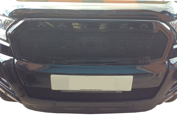 Zunsport Ford Ranger MK2 - Front Grille Set - Black Finish