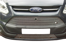Zunsport Ford Transit Custom Front Grille Set - Silver finish