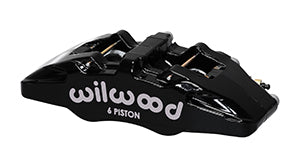 Wilwood Caliper-Forged Dynapro 6 5.25in Mount-R/H 1.38/1.00/1.00in Pistons .81in Disc
