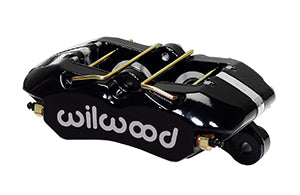 Wilwood Caliper-Forged Dynapro 4 5.25in Mount-Black-Universal 1.38/1.38in Pistons .81in Disc