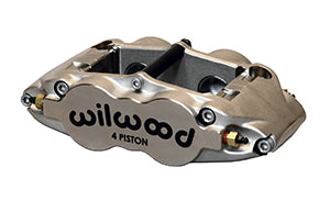 WILWOOD Caliper-FNSL4R - Nickel 1.12/1.12" Pistons, 1.10" Disc