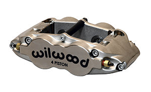 WILWOOD Caliper-FNSL4R-ST - Nickel 1.12/1.12" Pistons, 1.10" Disc
