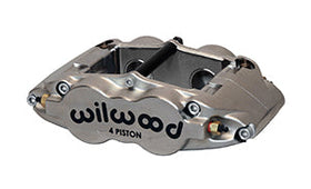 WILWOOD Caliper-FSL4R - Nickel 1.25/1.25" Pistons, 0.81" Disc