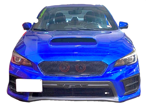 Zunsport Subaru WRX - STI VA Front Grille Set - Silver finish