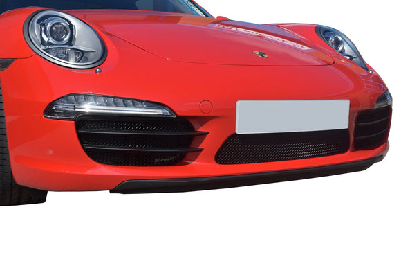 Zunsport Porsche 991 Carrera C2 Full Grille Set - Black Finish