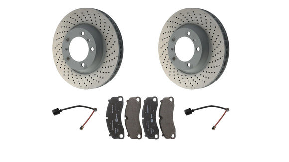 Flat 6 Motorsports - Complete OEM Brake Replacement Kit (992 Carrera Base/T)