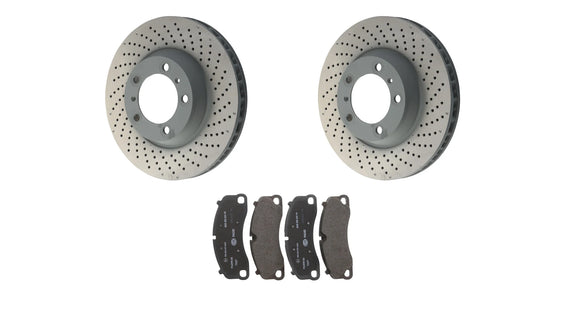 Flat 6 Motorsports - Complete OEM Brake Replacement Kit (992 Carrera Base/T)