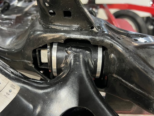 PowerFlex Front Control Arm Front Bushings with Fixed Camber Offset