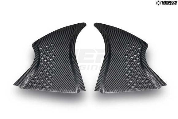 Verus Engineering G87 M2 Carbon Polyweave Front Splitter Kit