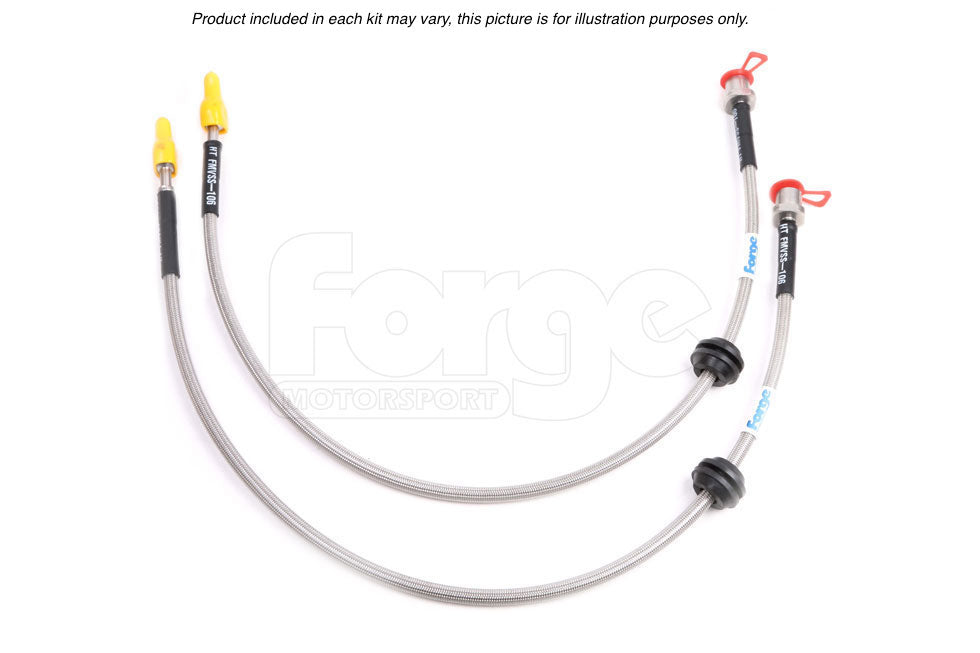 FORGE FRONT BRAKE KIT 380MM ROTORS WITH 6 PISTON CALIPERS (RACE USE ONLY)