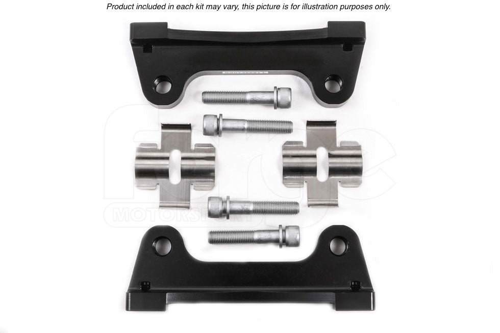 FORGE FRONT BRAKE KIT 380MM ROTORS WITH 6 PISTON CALIPERS (RACE USE ONLY)