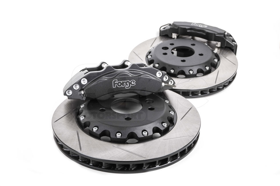 FORGE FRONT BRAKE KIT 380MM ROTORS WITH 6 PISTON CALIPERS (RACE USE ONLY)