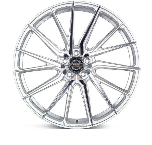 VOSSEN HF4T 21 X 9 +30 5 X 120 FLAT CB72.56 SILVER POLISHED - 0