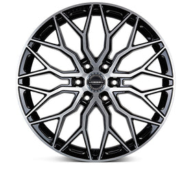 VOSSEN HF63 24 X 10 +25 6 X 139.7 DEEP CB106.1 BRUSHED GLOSS BLACK - 0
