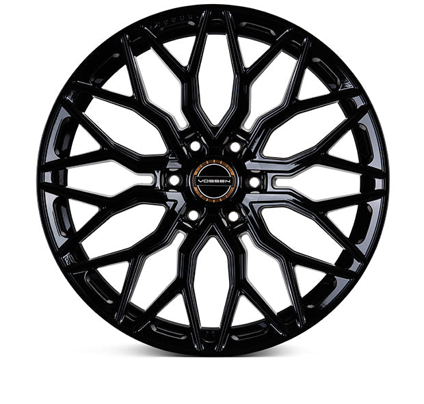 VOSSEN HF63 22 X 9.5 +20 6 X 135 DEEP CB87.1 GLOSS BLACK - 0
