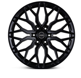 VOSSEN HF63 20 X 9.5 +15 6 X 135 DEEP CB87.1 SATIN BLACK - 0