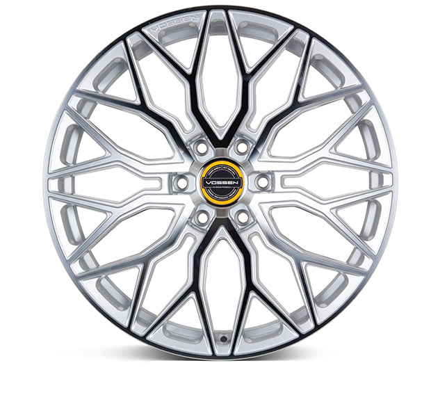 VOSSEN HF63 24 X 10 +25 6 X 139.7 DEEP CB106.1 SILVER POLISHED - 0