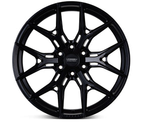 VOSSEN HF64 22 X 9.5 +20 6 X 135 DEEP CB87.1 SATIN BLACK - 0