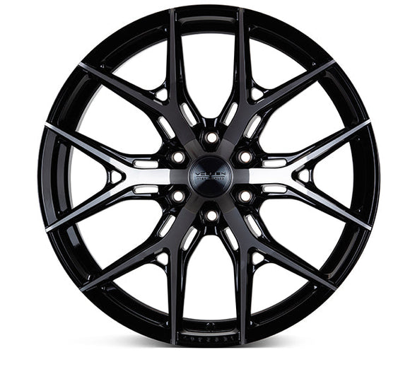 VOSSEN HF64 20 X 9.5 +15 6-139.7 DEEP CB106.1 TINTED GLOSS BLACK