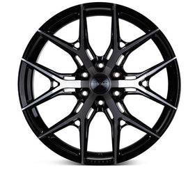 VOSSEN HF64 24 X 10 +25 6 X 135 DEEP CB87.1 TINTED GLOSS BLACK - 0