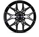 VOSSEN HF64 22 X 9.5 +20 6-135 DEEP CB87.1 TINTED GLOSS BLACK-2