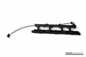 CP-e Fuelbar BMW 3.0 N54 Twin Turbo '06- Port Fuel Sandwich Plate & Fuel Rail / - 0