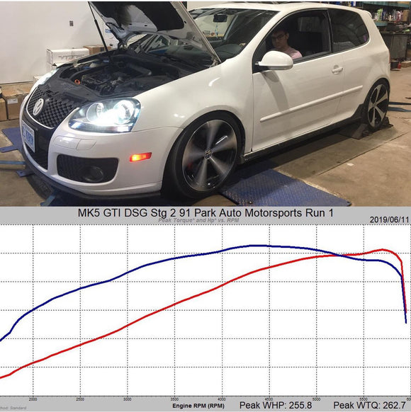 VW MK5 GTI 2.0T FSI EA113 2006-2009 DSG Tune Stage 1 - Stage 3
