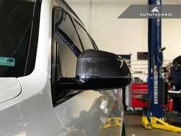 AutoTecknic Replacement Dry Carbon Mirror Covers | BMW G01 X3 | BMW G02 X4