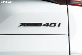 IND G05 xDrive / sDrive Painted Trunk Emblem - 0