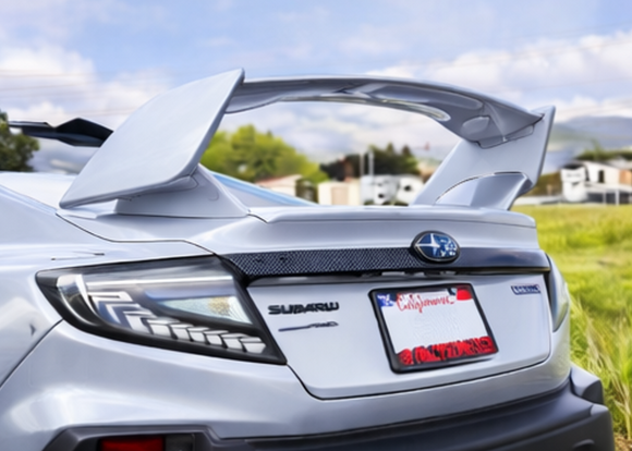 OLM S Style Paint Matched Spoiler 5pc (Solar Orange Pearl) - 2022+ WRX