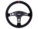 PRP Flat Suede Steering Wheel- Red-1