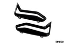 BMW G20 3-Series M-Sport Front Bumper Grille Trim Set - Gloss Black-1