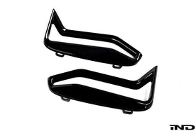 BMW G20 3-Series M-Sport Front Bumper Grille Trim Set - Gloss Black