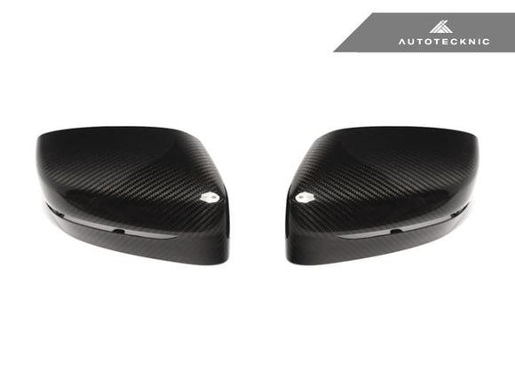 AutoTecknic Replacement Version II Dry Carbon Mirror Covers | BMW G30 5-Series | BMW G32 6-Series GT | BMW G11 7-Series