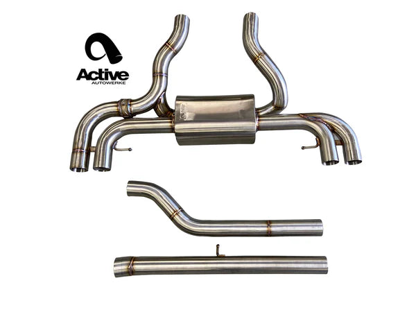 G2X / G3X M340I / M440I VALVED REAR AXLE-BACK EXHAUST