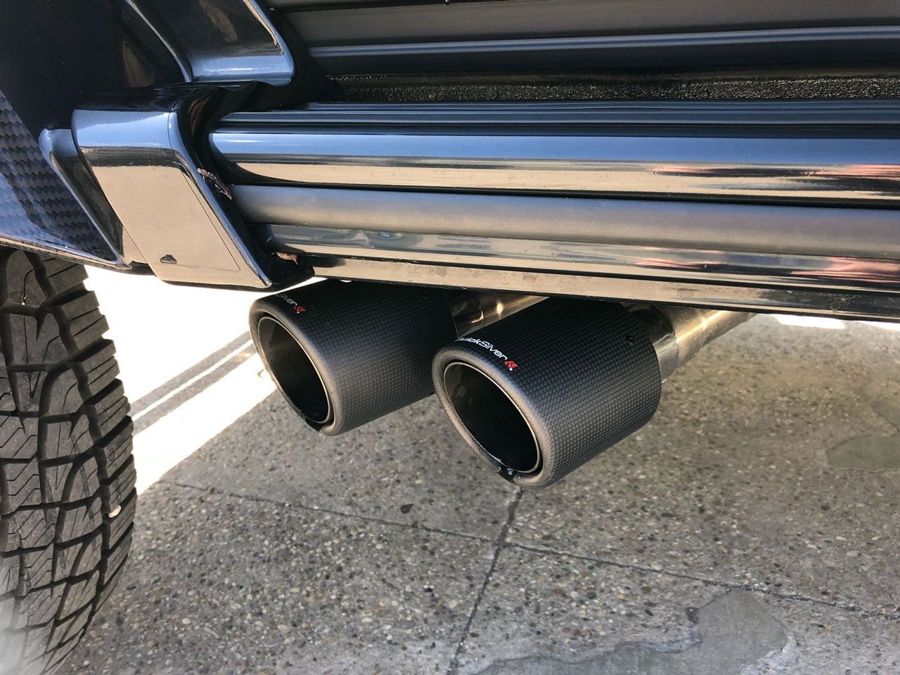 Mercedes G 500 / G 550 4x4² 4.0 Biturbo (W463) Active Valve Sport Exhaust (2017 on)