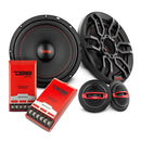 DS18 6.5in 50 Watts RMS 4 ohm 2-Way Component Speaker System Universal Fit-1