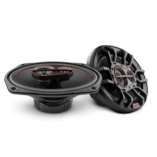 DS18 6x9in 60 Watts RMS 4 ohm 3-Way Coaxial Speaker System Universal Fit