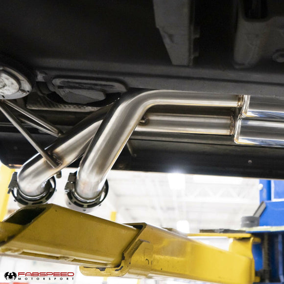 Fabspeed Mercedes-Benz G-Wagen G63 AMG Maxflo Performance Exhaust with Quad Tips (2015-2018)