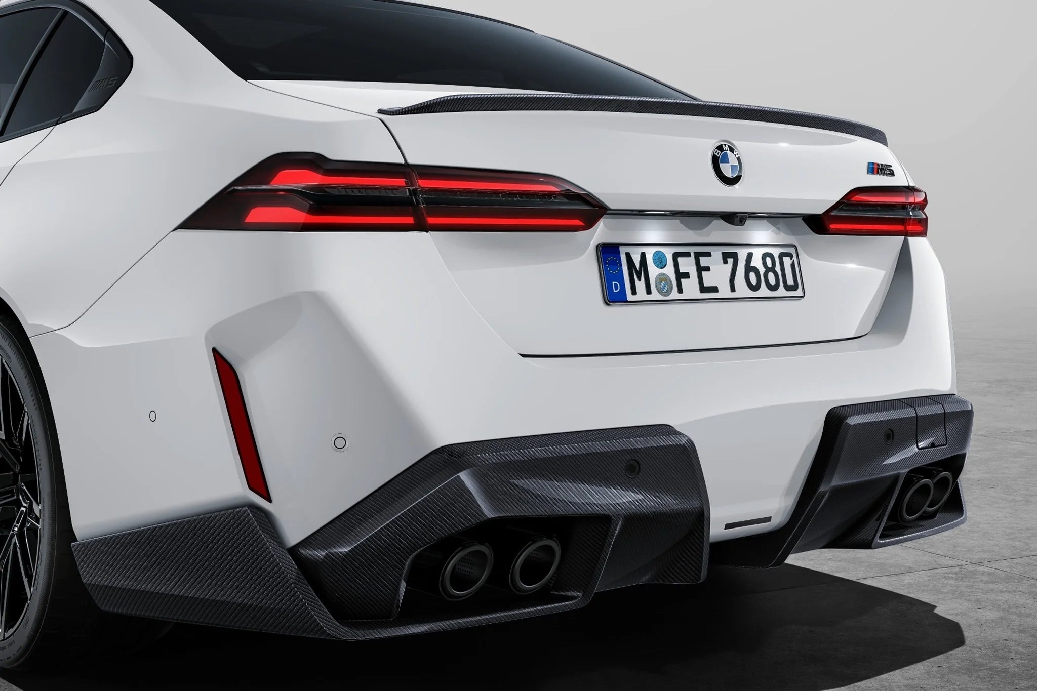 BMW M Performance G90 M5 / G60 Carbon Rear Trunk Spoiler | Park Auto ...