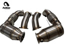 Active Autowerke G90 M5 GESI Catted Downpipes-3