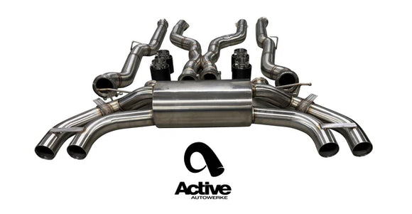 Stainless Steel Valved Full Exhaust System – BMW G90 M5 (S68 Twin-Turbo V8-Hybrid)