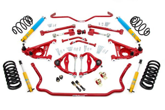 UMI Performance 78-88 GM G-Body Handling Kit 2in Lowering Stage 3 - Red
