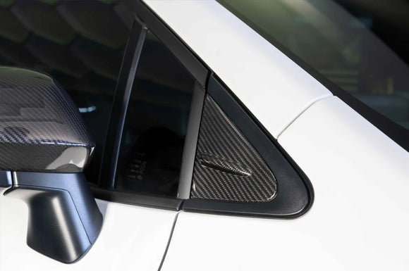 Rexpeed Carbon Fiber Wind Deflector Covers for GR Corolla (GC09)