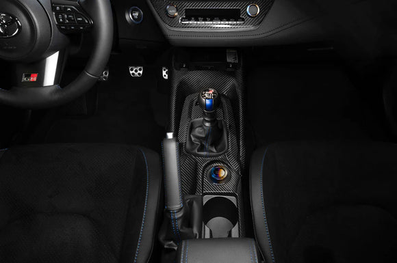 Rexpeed Carbon Fiber Front Console Panel Cover for GR Corolla (GC11)