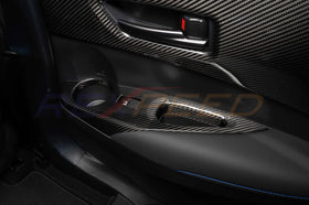 Rexpeed Carbon Fiber Door Switch Panel Covers for GR Corolla (GC14) - 0