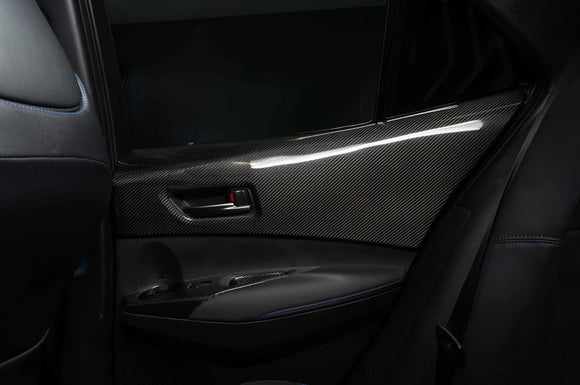 Rexpeed Carbon Fiber Door Trim Covers for GR Corolla (GC15)
