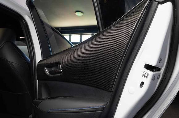 Rexpeed Carbon Fiber Door Trim Covers for GR Corolla (GC15)