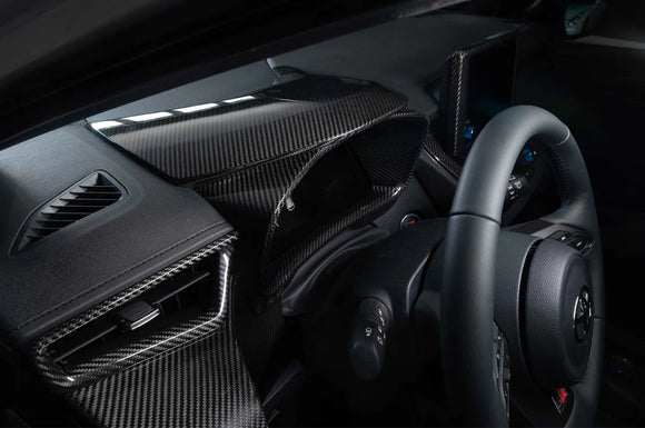 Rexpeed Carbon Fiber Dash Frame Cover for GR Corolla (GC18)