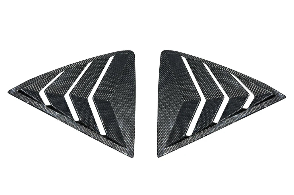 Rexpeed Carbon Fiber Rear Window Shutter Covers for GR Corolla (GC23)